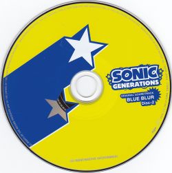 SONIC GENERATIONS ORIGINAL SOUNDTRACK BLUE BLUR | WWCE-31261~3 - VGMdb