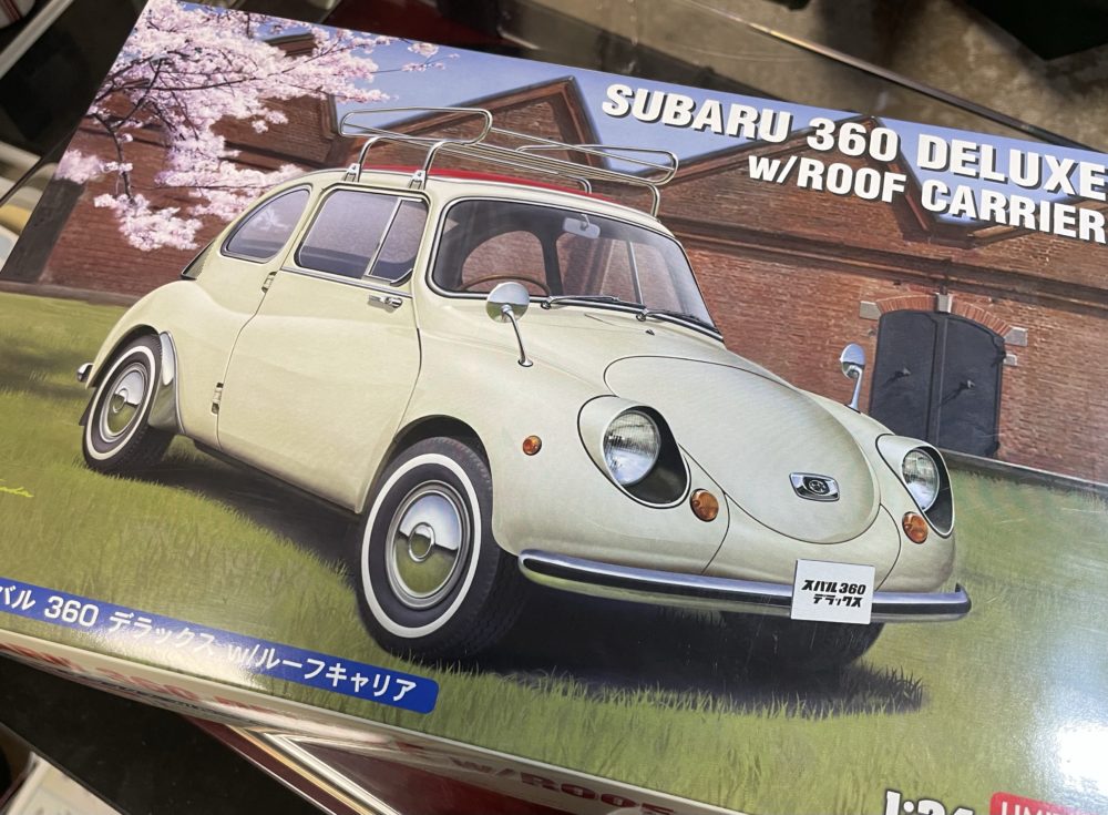 1/24 ハセガワ スバル360 ① - Lambretta Modeling Room