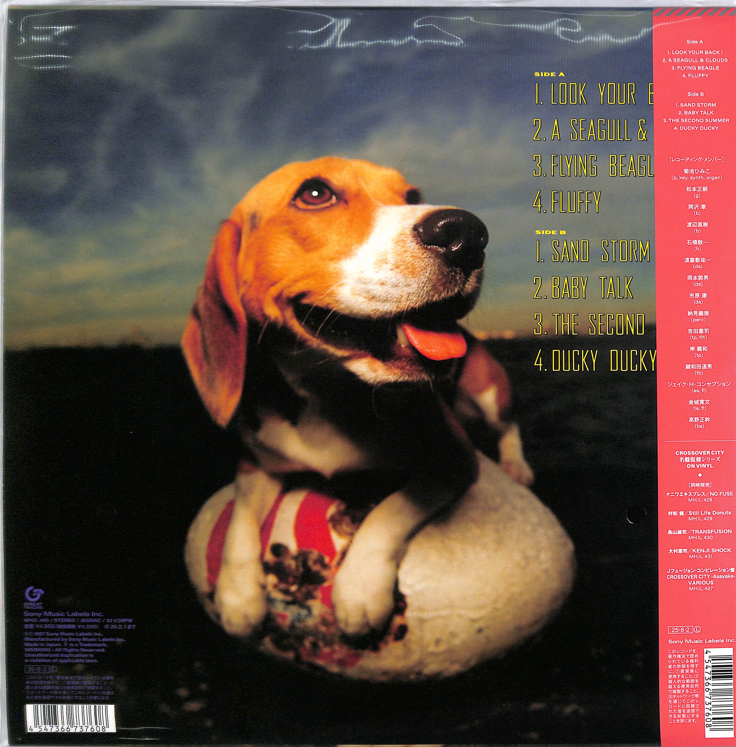 芽瑠璃堂 ＞ 菊池ひみこ 『Flying Beagle (LP)（12インチ）』MHJL440