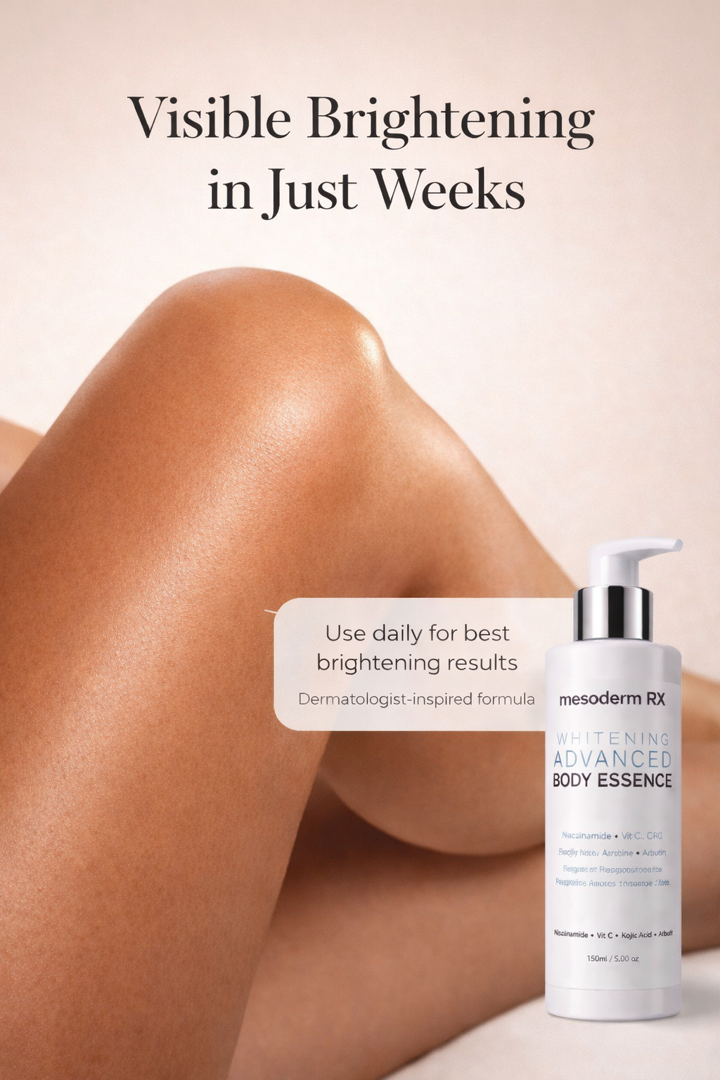 Whitening Advanced Body Essence Lotion – Mesoderm RX