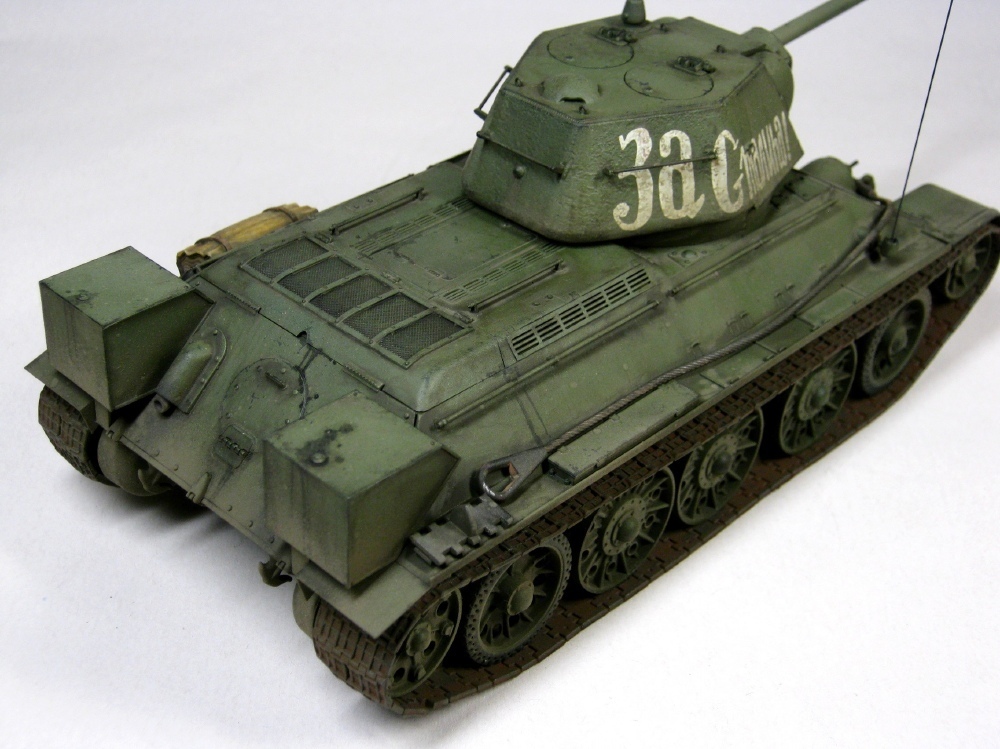 ICM/ドイツレベル 1/35 T-34/76 1942年型 完成写真: METEOR.スケール
