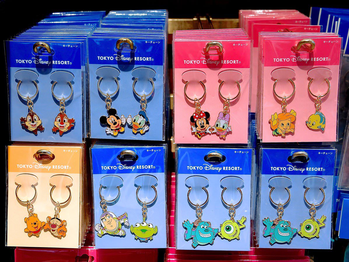ペアで付けたいコンビセット☆東京ディズニーランド キャラクターキー