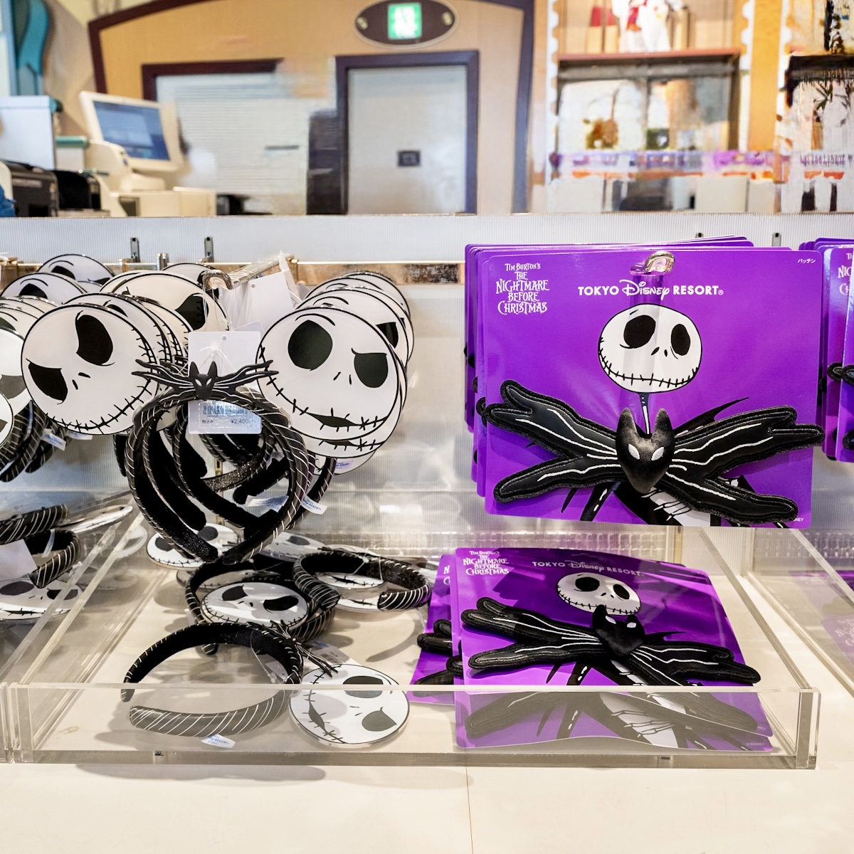 ジャック・スケリントンモチーフのパッチン！東京ディズニーランド