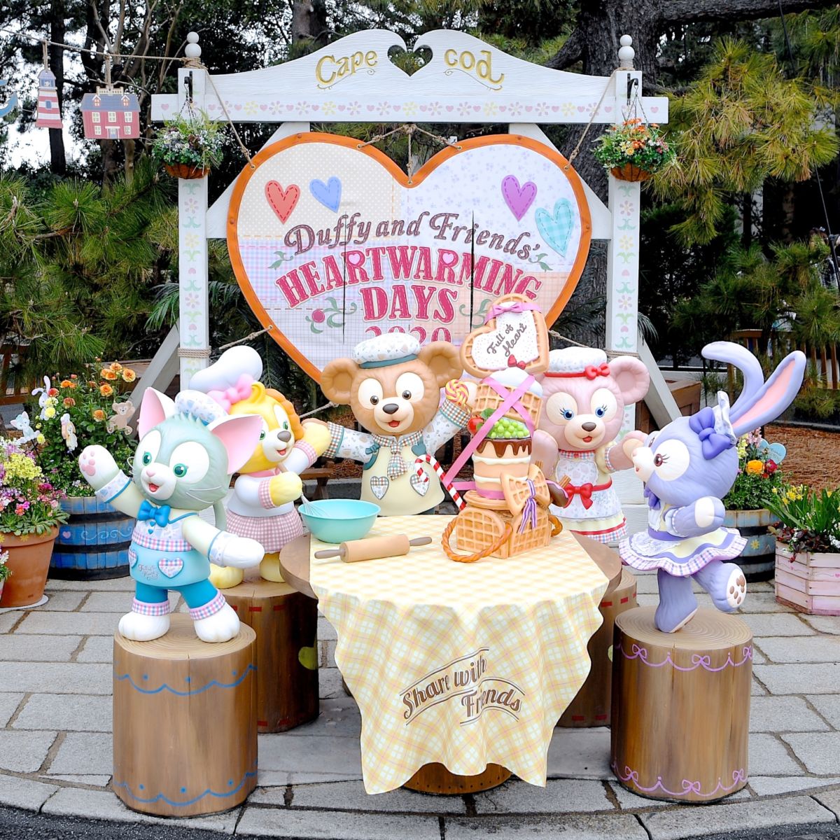 クッキー・アンが仲間入り！東京ディズニーシー“ダッフィーのハート