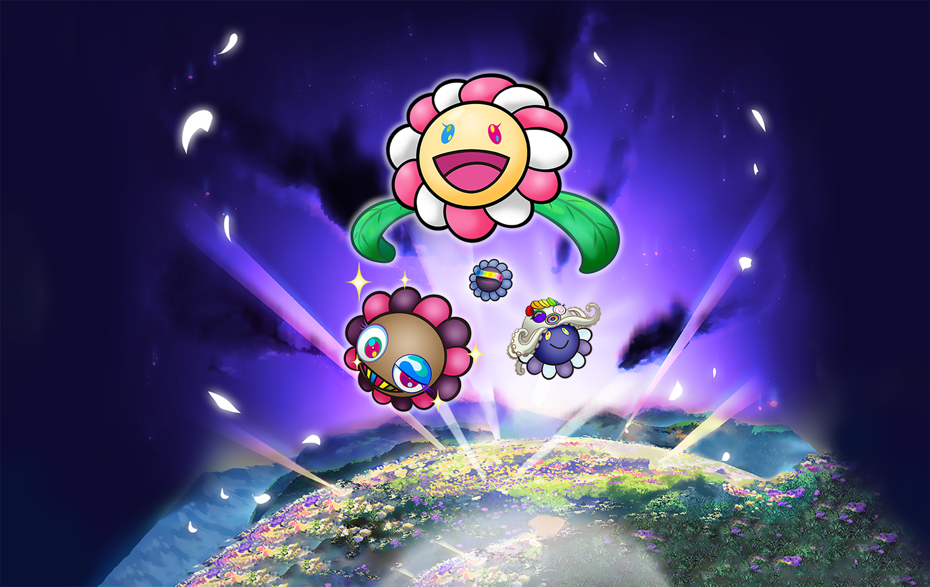 108フラワーズ Revised | Murakami.Flowers Collectible Trading Card