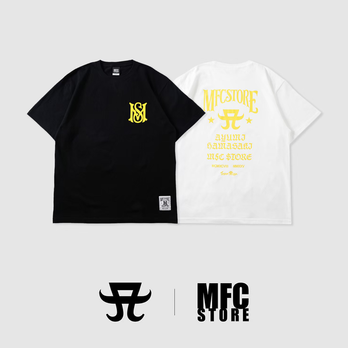 ayumi hamasaki × MFC STORE MS LOGO TEE