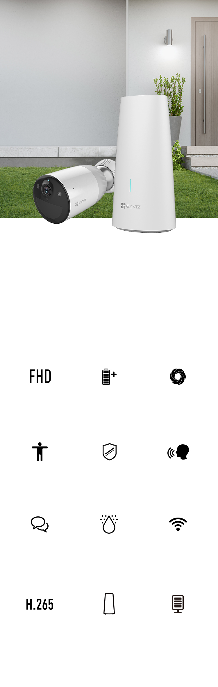 EZVIZ BC1-B1: Battery-Powered Camera