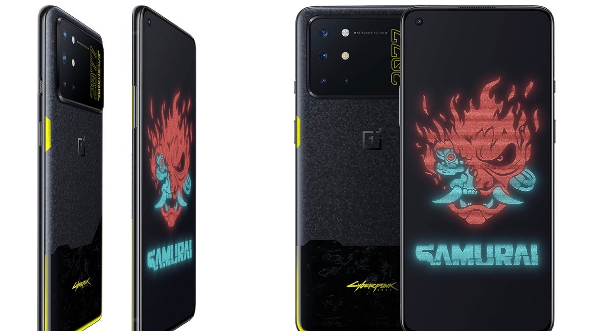 The crazy OnePlus 8T x Cyberpunk 2077 Edition is official, but you