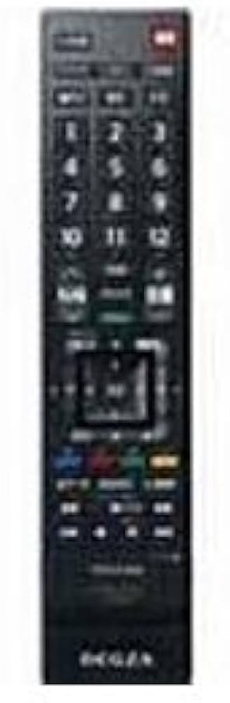 Amazon.co.jp: 東芝（TOSHIBA) 液晶テレビ・純正リモコン CT-90381