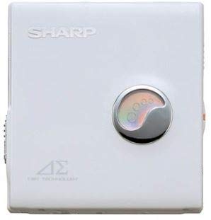 Amazon | SHARP シャープ MD-DS30-W ホワイト 1-BIT ポータブルMD