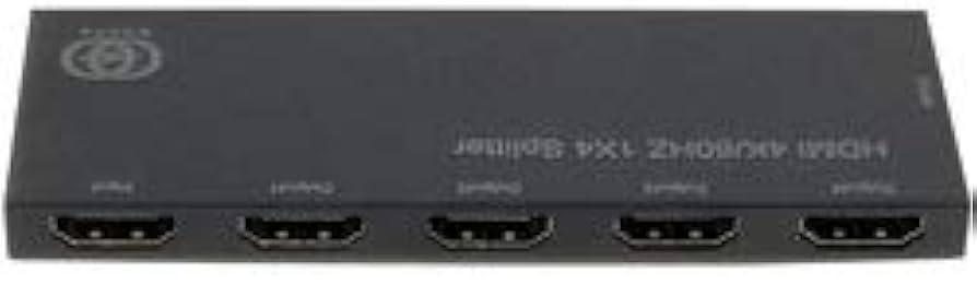 Amazon | GOPPA GP-HDSP14H460 4K/60Hz対応HDMI分配器（1入力:4出力