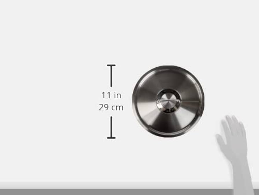 Amazon.co.jp: フィスラー (Fissler) 鍋 ふた シルバー 28cm プロ