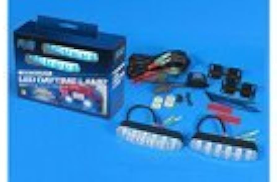 Amazon | 市光工業(VELIAS) LED デイタイムランプ タイプ1 12V青 (品番