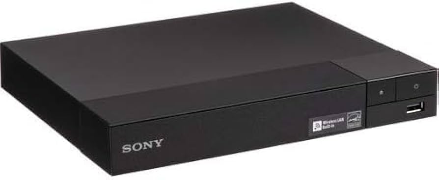 Sony BDP-S3700 Region Free Blu-ray Player, Multi Region Smart WiFi