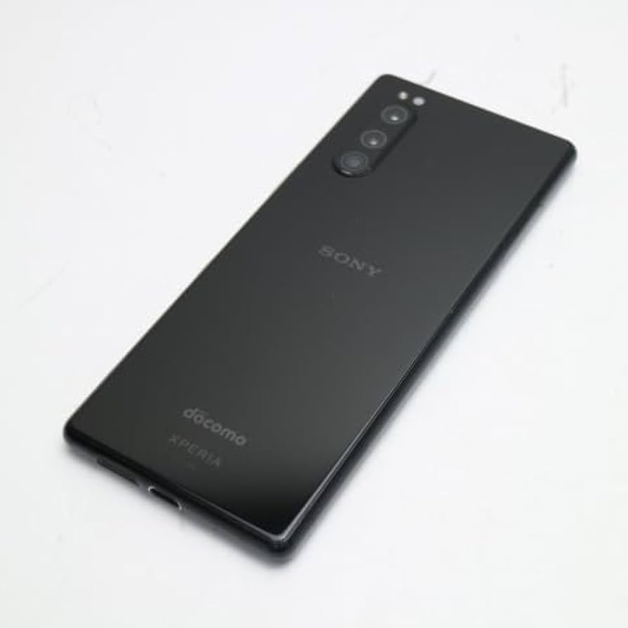 Amazon | SIMフリー Xperia5 SO-01M docomo ブラック | Xperia