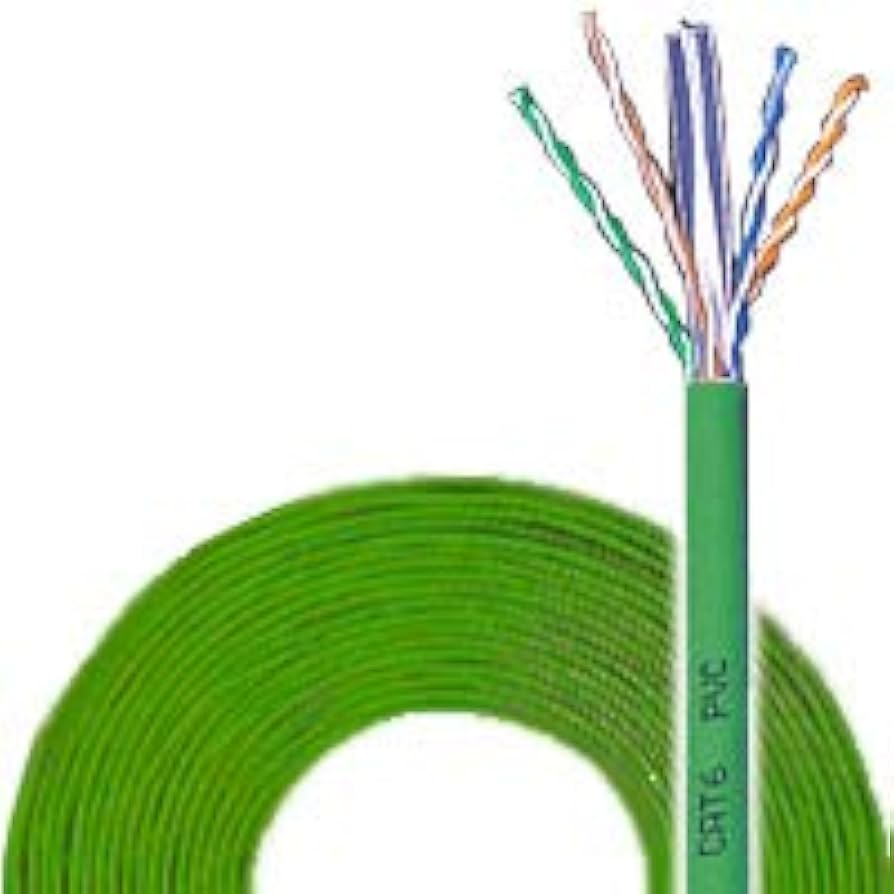 Amazon.co.jp: 通信興業 CAT6 LANケーブル (300m巻き) TSUNET-1000E