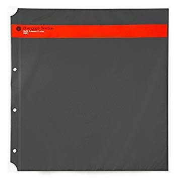 Amazon.co.jp: [デルフォニックス] PDフォトアルバム リフィル粘着L