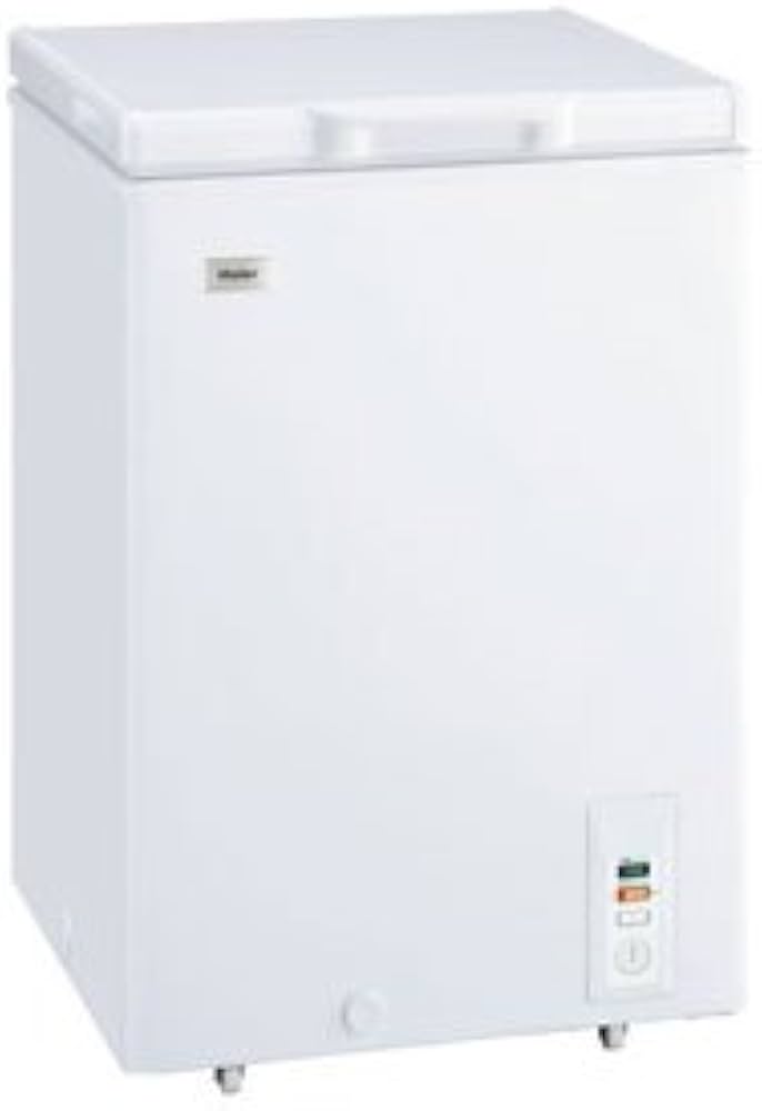 Amazon.co.jp: ハイアール 1ドア直冷式チェスト冷凍庫 JF
