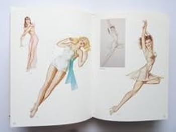 Amazon.co.jp: 洋書バルガス ピンナップガール画集 作品写真集 本