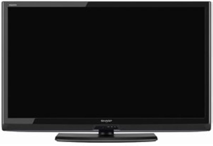 Amazon | SHARP 46型 ブラック AQUOS LC-46V7-B | ポータブルテレビ 通販