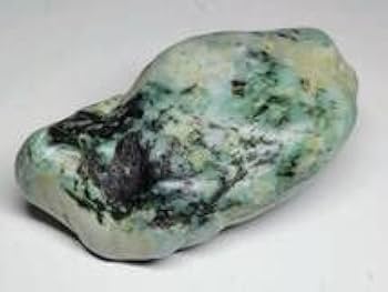 Amazon.co.jp: 親不知 395g 翡翠 原石 ヒスイ 鉱物 鑑賞石 糸魚川 水石