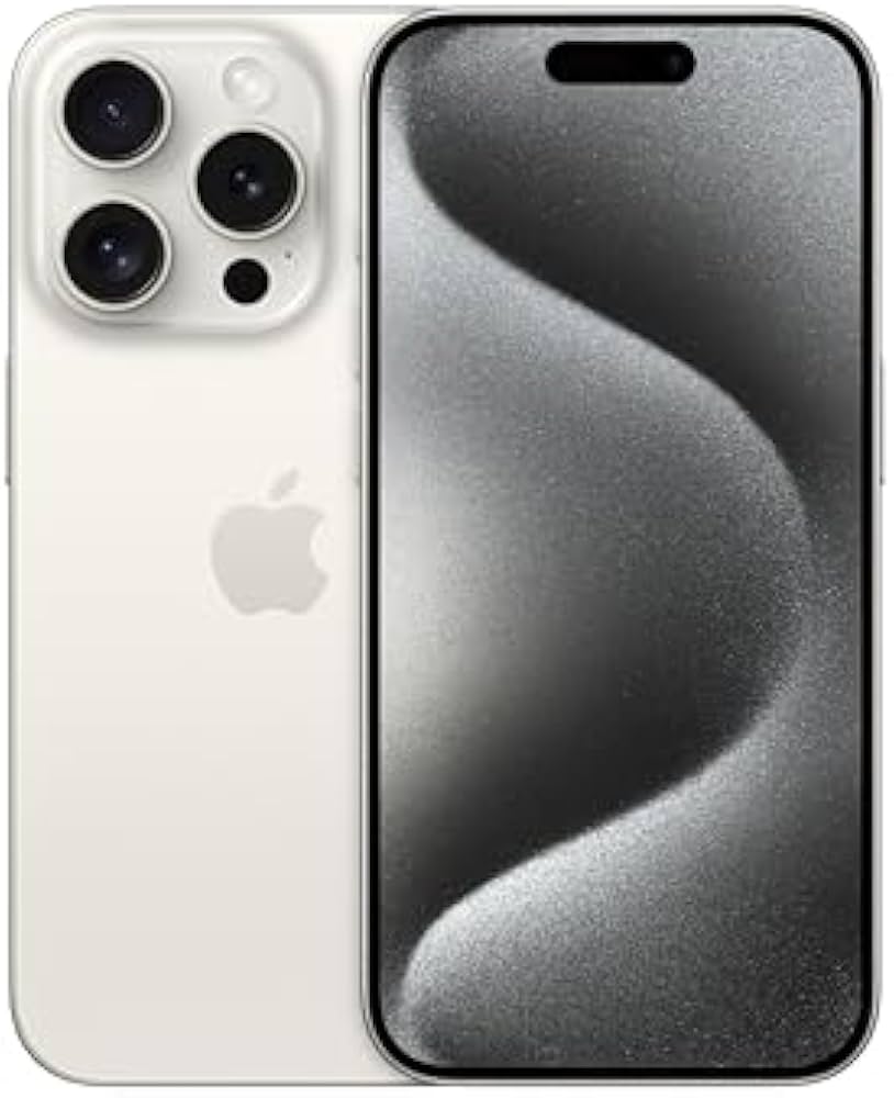 Amazon.com: Apple iPhone 15 Pro, 1TB, White Titanium - Unlocked