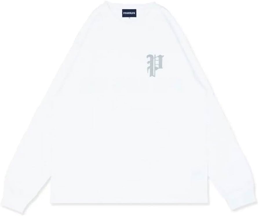 Amazon.co.jp: PHATRNK ファットランク ロンT 白 ステッカー付き