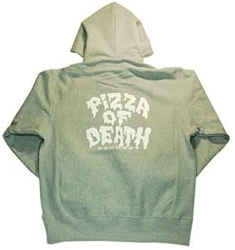 Amazon.co.jp: PIZZA OF DEATH PIZZA ZIP HOODIE GRAY XXL