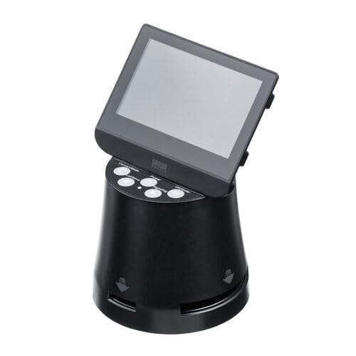 サンワダイレクト、4.3インチ画面付きのフィルムスキャナー。HDMI出力