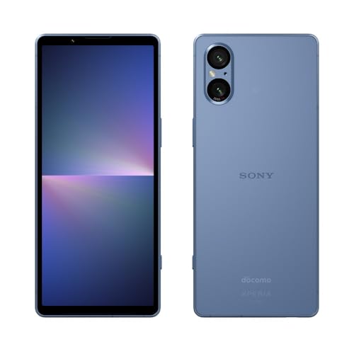 Amazon | 【整備済み品】 Sony Xperia 5 V docomo 128GB ブルー