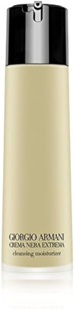 Amazon.com : Giorgio Armani Crema Nera Extrema Cleansing
