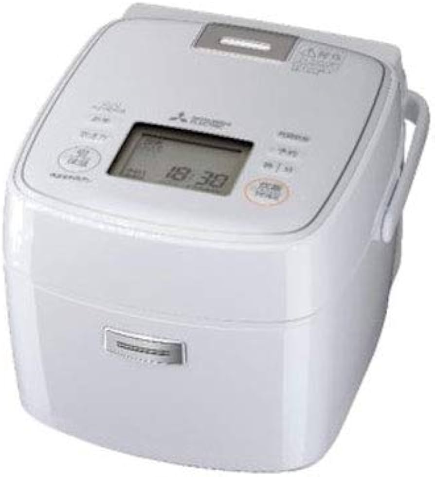 Amazon | 三菱 IHジャー炊飯器（3.5合炊き） 月白MITSUBISHI 備長炭 炭