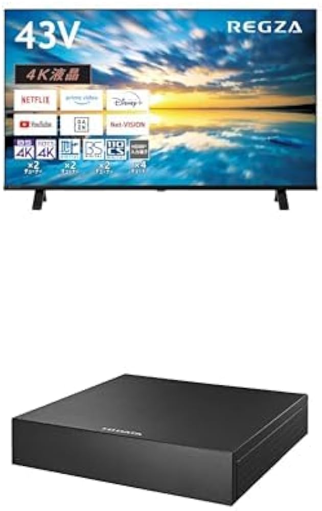 Amazon.co.jp: REGZA 43インチ Airplay ネット動画対応 4K E350M
