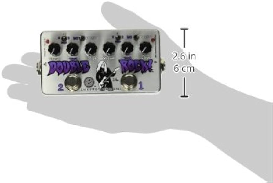 Amazon.com: ZVEX Effects Double Rock Vexter Series Distortion