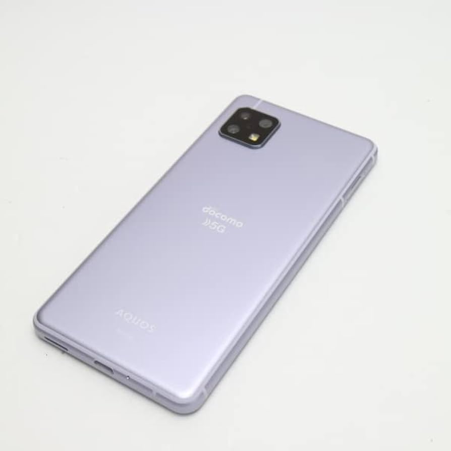 Amazon | SIMフリー docomo AQUOS sense5G SH-53A [ライラック