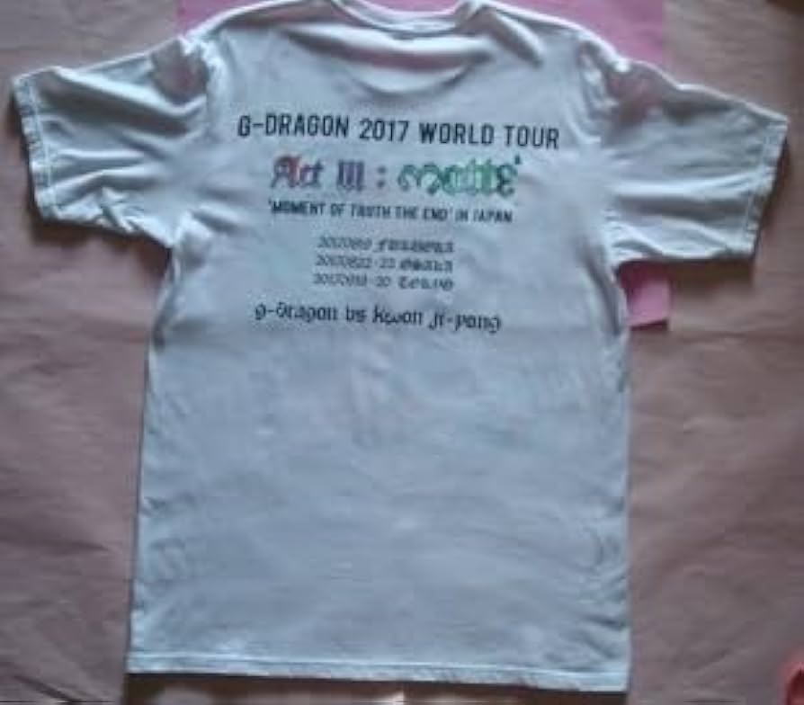 Amazon.co.jp: G-DRAGON 2017 WORLD TOUR ACT III, M.O.T.T.E IN JAPAN
