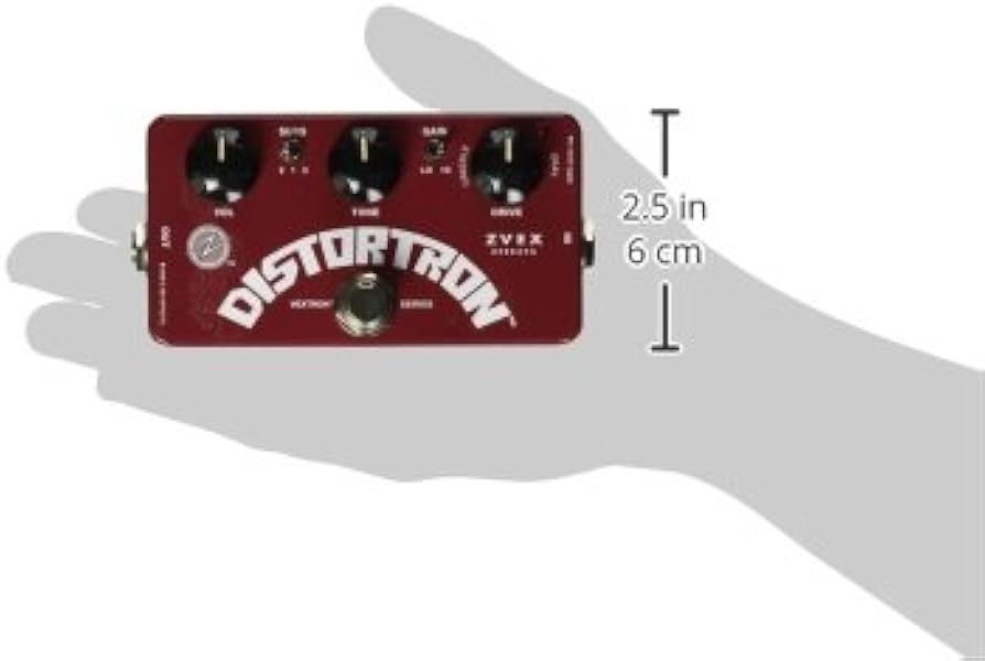 Amazon.com: ZVEX Effects Vextron Distortron Guitar Pedal : Musical