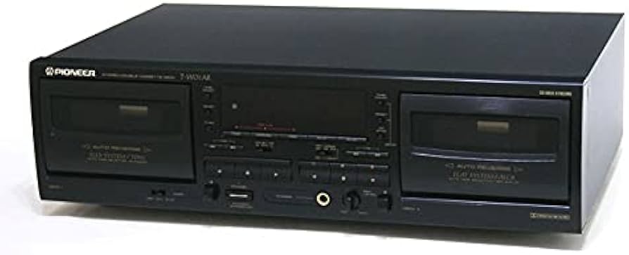 動作OK！！】ダブルカセットデッキ PIONEER T-W01AR ② 動作OK PIONEER