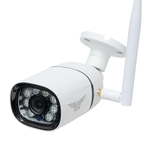 Amazon.co.jp: WTW 塚本無線 防犯灯カメラ 白 500万画素 Par BD 8LED