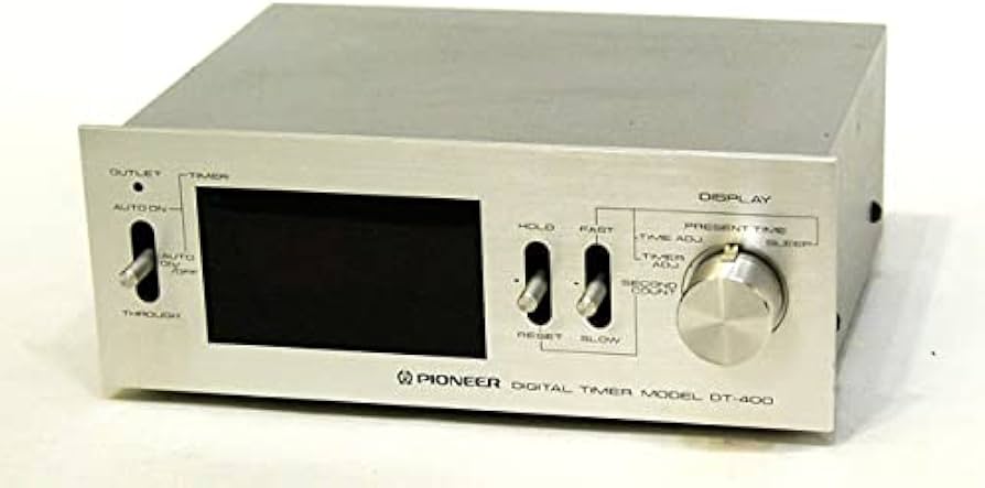 Amazon.co.jp: PIONEER パイオニア DT-400 デジタルオーディオタイマー