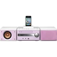 ビクター、iPod／iPhoneドック搭載のエントリ向けウッドコーンコンポ