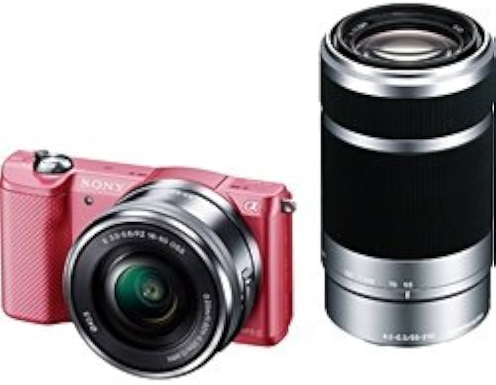 Amazon | SONY α5000 ダブルズームレンズキット(ピンク／デジタル一眼