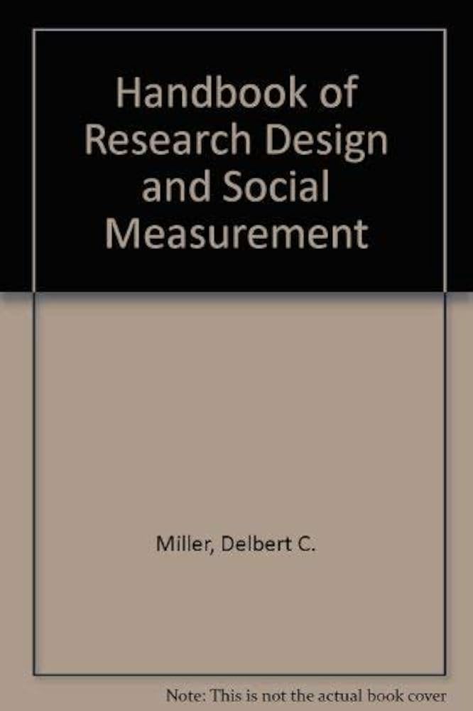 Amazon.co.jp: Handbook of Research Design and Social Measurement