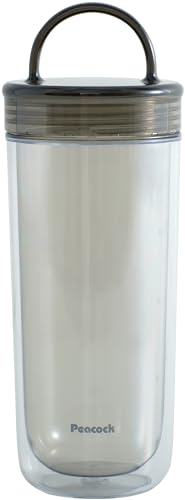 ピーコック魔法瓶工業 クリアボトル(ダブルウォール) スクリュータイプ