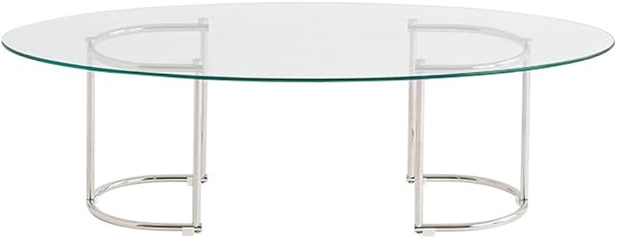 Amazon.co.jp: 【Roomnhome】ボートガラステーブル 幅120cm センター