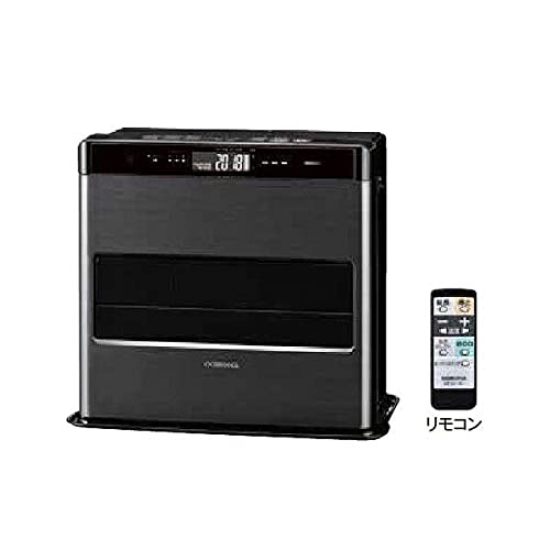 Amazon | コロナ：石油ファンヒーター(リモコン付)(グランブラック)/FH