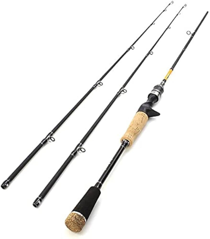 Amazon | LESWIN 2チップ高硬度ルアーロッド 餌重量7-35g 全長1.8m 長