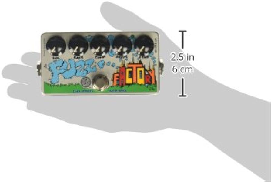 Amazon.com: ZVEX Effects Fuzz Factory Vexter Series Fuzz Guitar