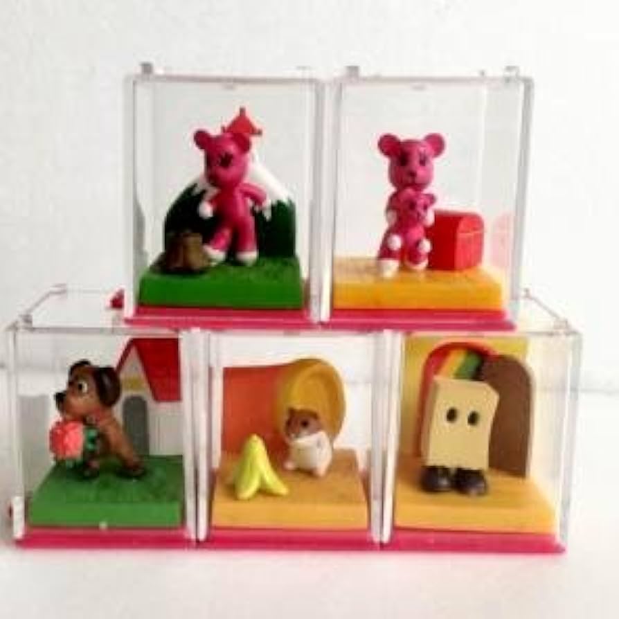 Amazon.co.jp: ポストペット ポケットワールド3全5種セット よりみち