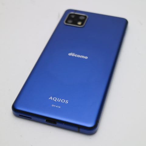 Amazon | SIMフリー docomo AQUOS sense4 SH-41A [ライトブルー